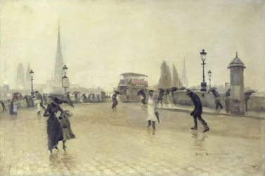 Die Pont Corneille, Rouen, 1891